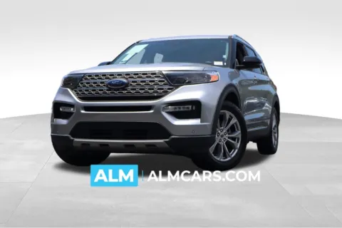 Silver 2022 Ford Explorer Limited for sale in Duluth, GA