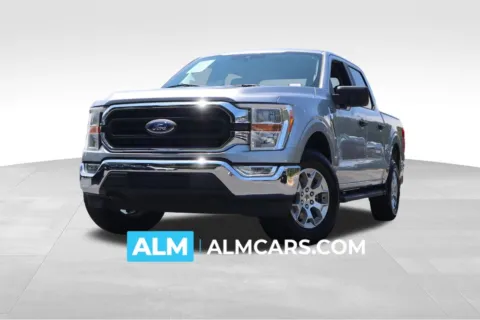 Silver 2021 Ford F-150 XLT for sale in Duluth, GA