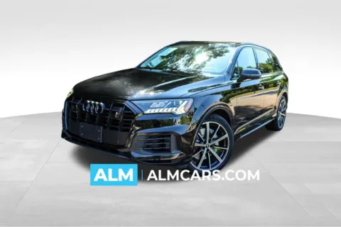 Black 2020 Audi Q7 55 Prestige for sale in Duluth, GA