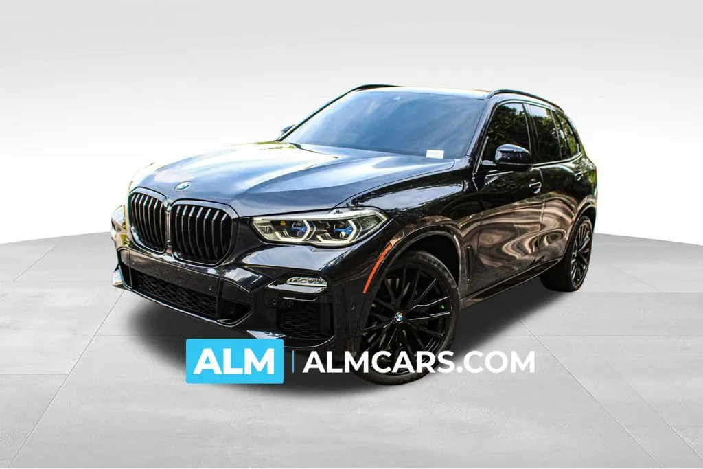 Black 2021 BMW X5 M50i for sale in Duluth, GA