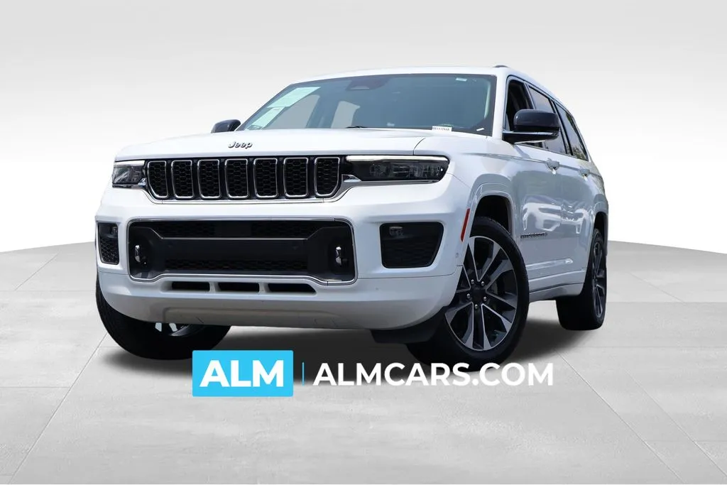 White 2021 Jeep Grand Cherokee L Overland for sale in Duluth, GA