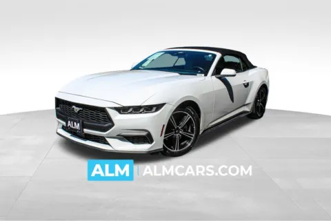 White 2024 Ford Mustang EcoBoost Premium for sale in Duluth, GA