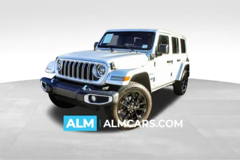 Silver 2024 Jeep Wrangler Sahara 4xe for sale in Duluth, GA
