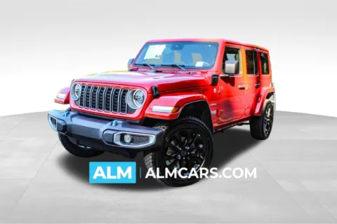 Red 2024 Jeep Wrangler Sahara 4xe for sale in Duluth, GA
