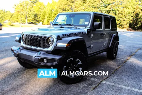 Silver 2024 Jeep Wrangler Rubicon 4xe for sale in Duluth, GA