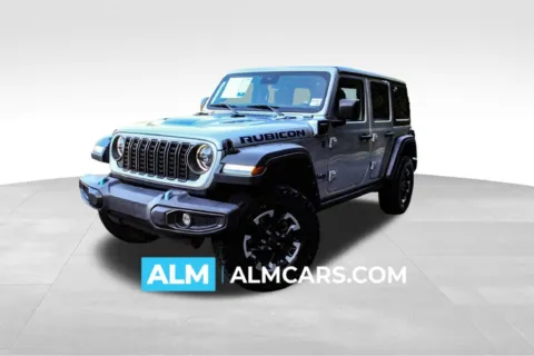 Silver 2024 Jeep Wrangler Rubicon 4xe for sale in Duluth, GA