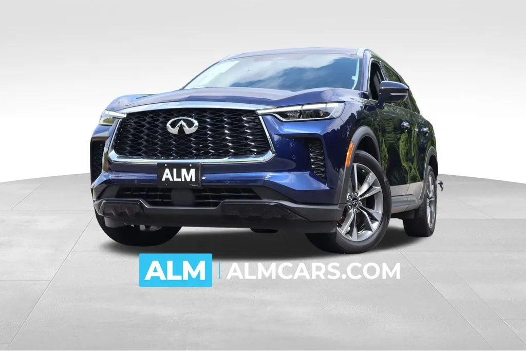 Blue 2023 INFINITI QX60 LUXE for sale in Duluth, GA