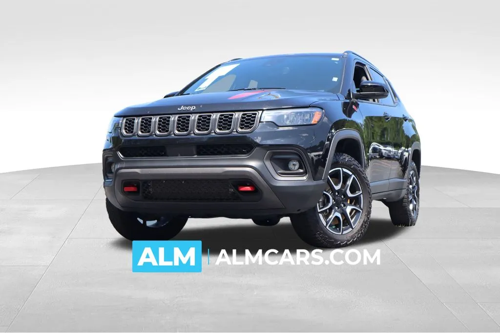 Black 2024 Jeep Compass Trailhawk for sale in Duluth, GA