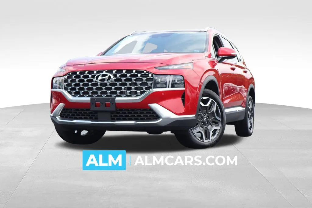 Red 2023 Hyundai Santa Fe Limited for sale in Duluth, GA