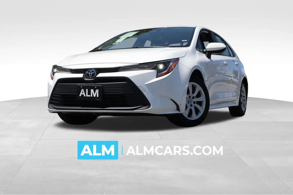 White 2023 Toyota Corolla LE for sale in Duluth, GA