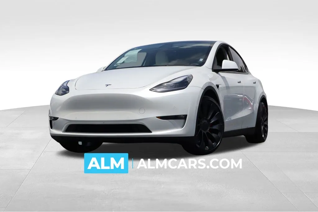 White 2021 Tesla Model Y Performance for sale in Duluth, GA