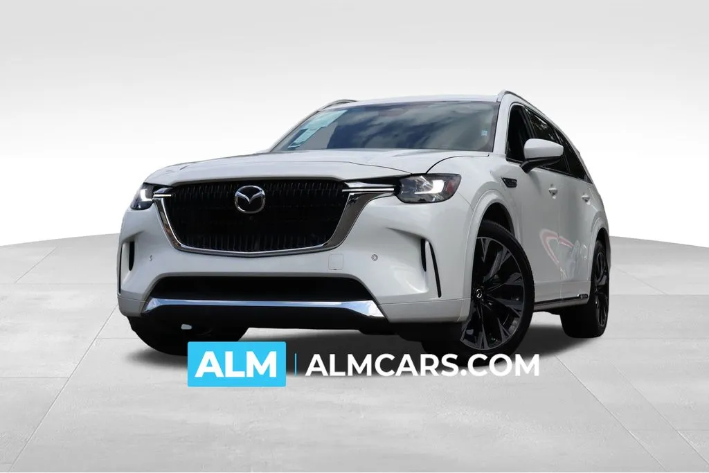 White 2024 Mazda CX-90 3.3 Turbo S Premium for sale in Duluth, GA