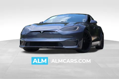 Gray 2021 Tesla Model S Plaid for sale in Duluth, GA