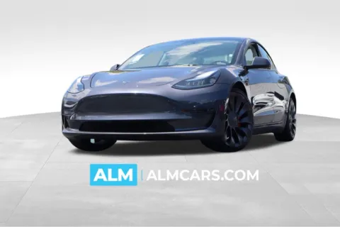 Gray 2023 Tesla Model 3 Performance for sale in Duluth, GA