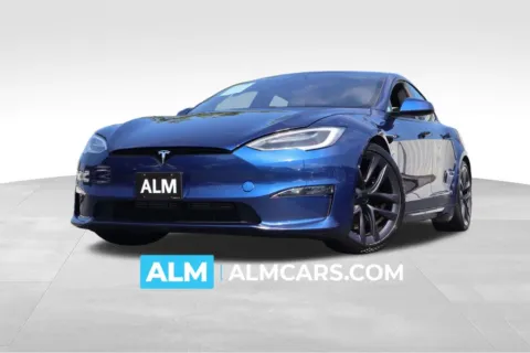 Blue 2021 Tesla Model S Plaid for sale in Duluth, GA