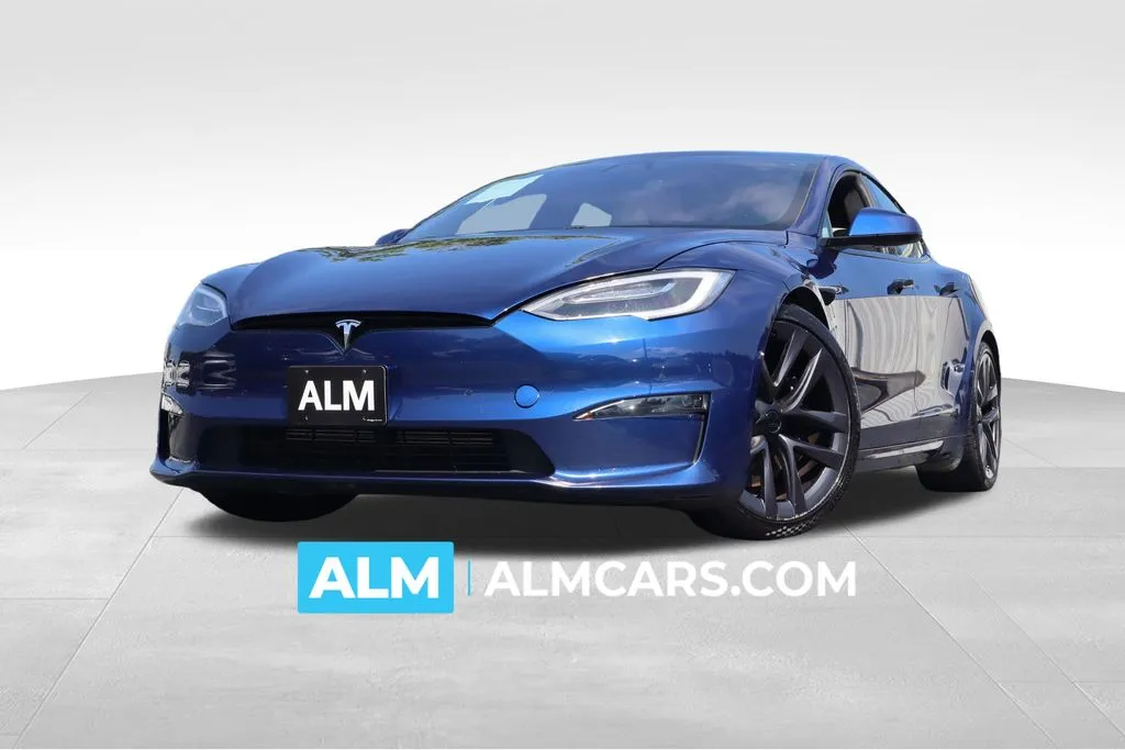 Blue 2021 Tesla Model S Plaid for sale in Duluth, GA
