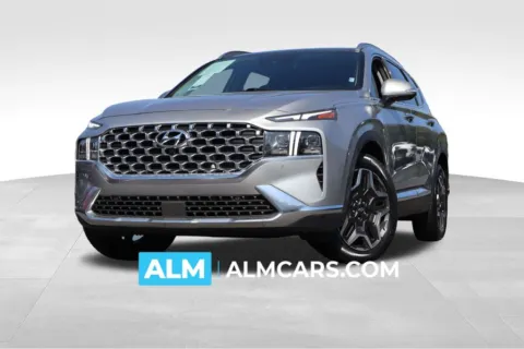 Silver 2023 Hyundai Santa Fe Limited for sale in Duluth, GA