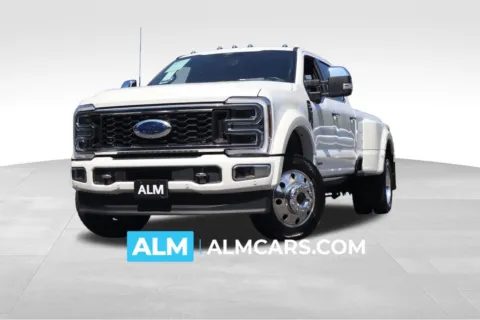 White 2024 Ford F-450SD Platinum for sale in Duluth, GA