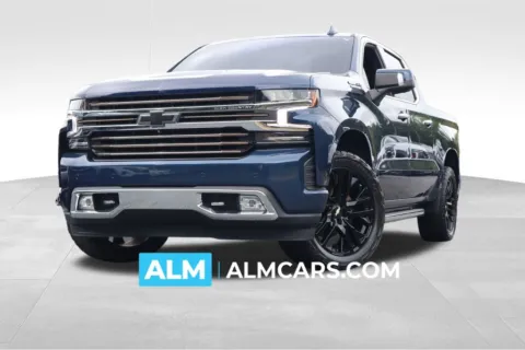 Blue 2021 Chevrolet Silverado 1500 High Country for sale in Duluth, GA
