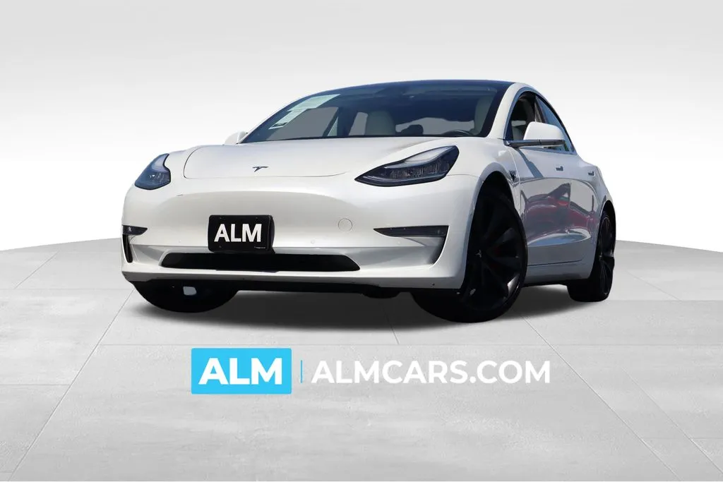 White 2020 Tesla Model 3 Performance for sale in Duluth, GA