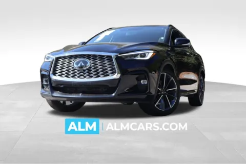 Black 2023 INFINITI QX55 LUXE for sale in Duluth, GA
