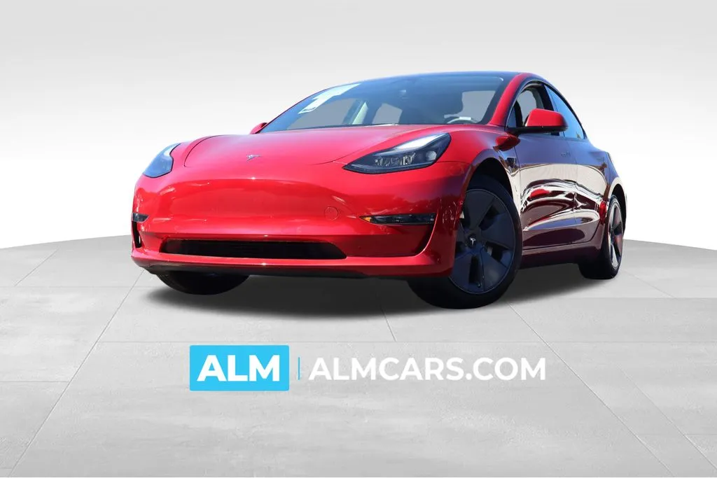 Red 2022 Tesla Model 3 for sale in Duluth, GA