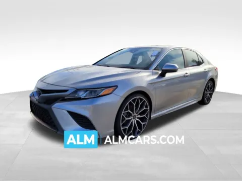 Red 2019 Toyota Camry LE for sale in Duluth, GA