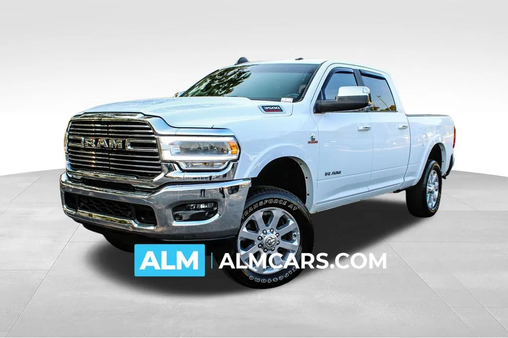White 2019 Ram 3500 Laramie for sale in Buford, GA