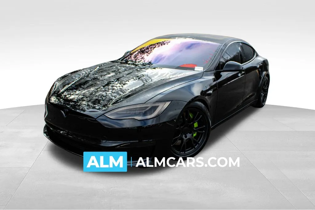 Used 2021 Tesla Model S Plaid with VIN 5YJSA1E63MF455960 for sale in Lumberton, NC