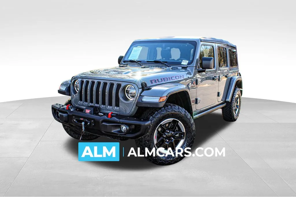 Gray 2021 Jeep Wrangler Unlimited Rubicon for sale in Buford, GA