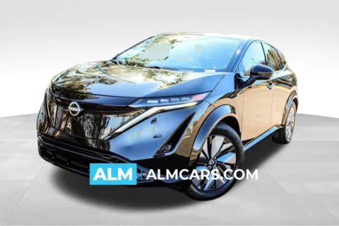 Black 2023 Nissan Ariya EVOLVE+ e-4ORCE for sale in Buford, GA