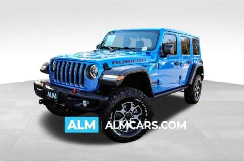 Blue 2023 Jeep Wrangler Rubicon for sale in Buford, GA