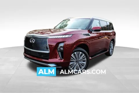 Red 2025 INFINITI QX80 SENSORY for sale in Buford, GA