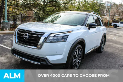 Another view of 2025 Nissan Pathfinder Platinum for sale in Buford, GA at ALM Mall of Georgia
