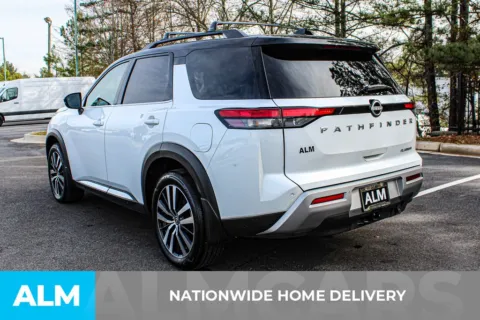 More photos of 2025 Nissan Pathfinder Platinum at ALM Mall of Georgia, GA