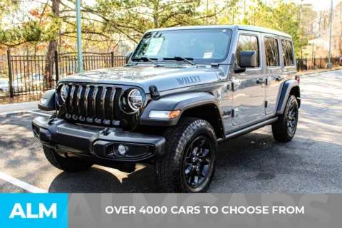 Another view of 2021 Jeep Wrangler Unlimited Willys for sale in Buford, GA at ALM Mall of Georgia
