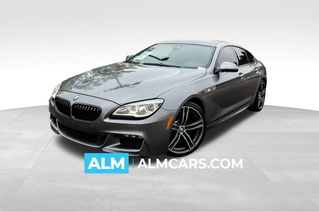 Gray 2018 BMW 6 Series 640i Gran Coupe for sale in Buford, GA