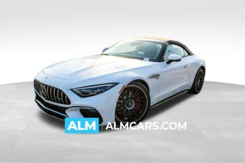 White 2022 Mercedes-Benz SL-Class SL 55 AMG for sale in Buford, GA