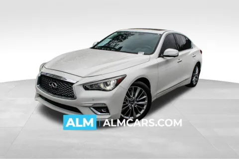 White 2024 INFINITI Q50 LUXE for sale in Buford, GA
