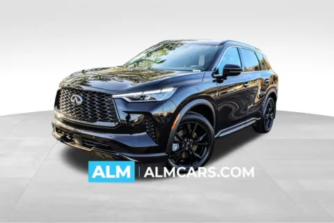 Black 2025 INFINITI QX60 LUXE for sale in Buford, GA