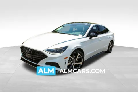 White 2023 Hyundai Sonata SEL Plus for sale in Buford, GA