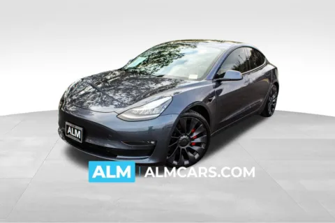 Blue 2021 Tesla Model 3 Performance for sale in Buford, GA