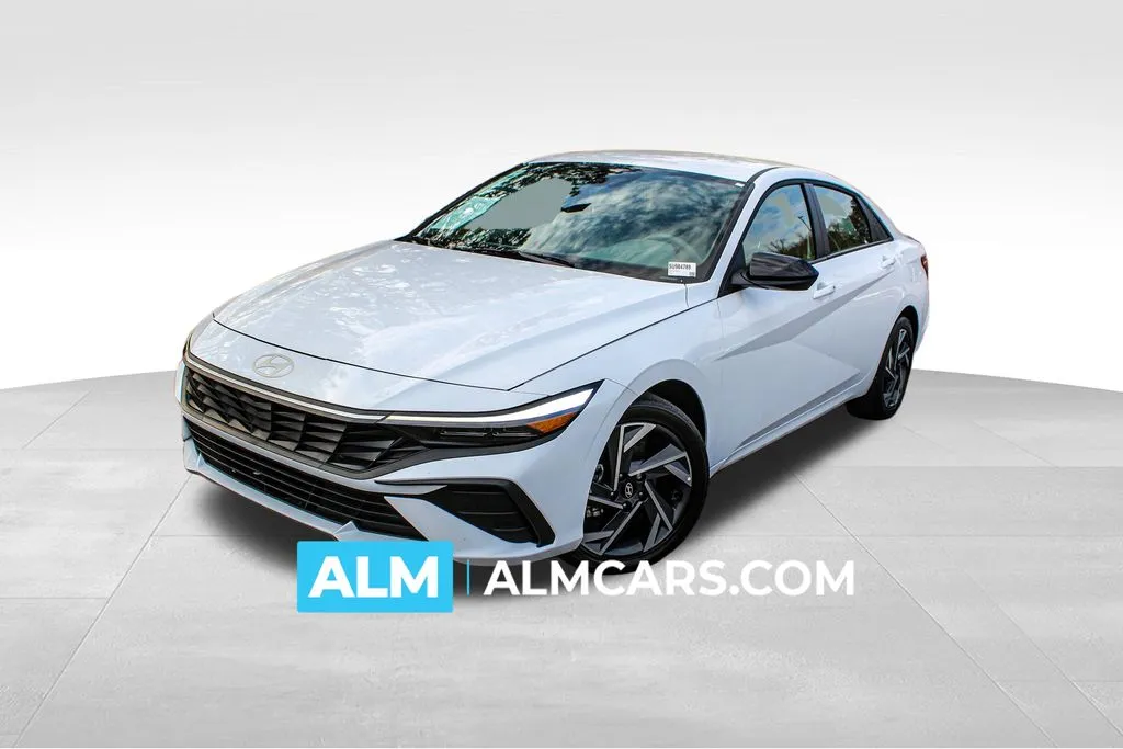 White 2025 Hyundai Elantra SEL Sport for sale in Buford, GA