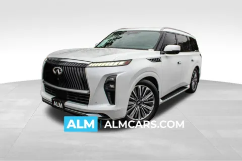 White 2025 INFINITI QX80 LUXE for sale in Buford, GA