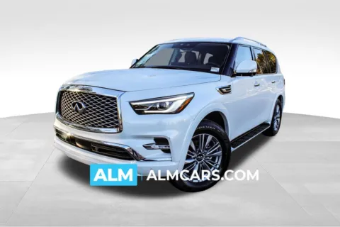 White 2024 INFINITI QX80 LUXE for sale in Buford, GA