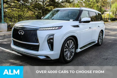 Photos of 2025 INFINITI QX80 LUXE for sale in Buford, GA at ALM Mall of Georgia
