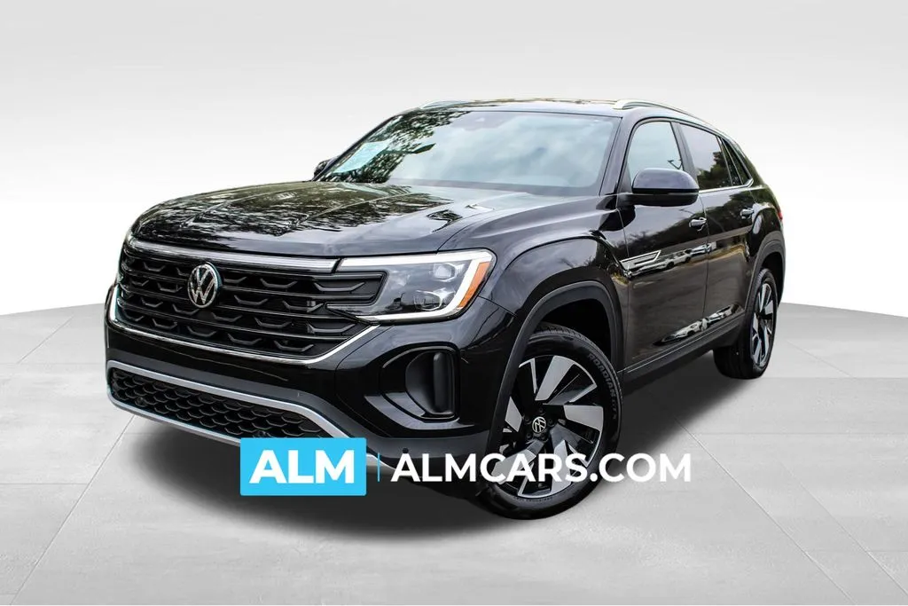 Black 2025 Volkswagen Atlas Cross Sport 2.0T SE w/Technology for sale in Buford, GA