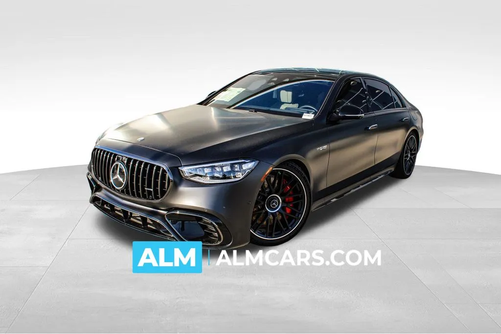 Black 2025 Mercedes-Benz S-Class S 63 E AMG for sale in Buford, GA