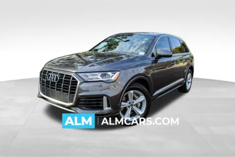 Gray 2021 Audi Q7 55 Premium for sale in Buford, GA