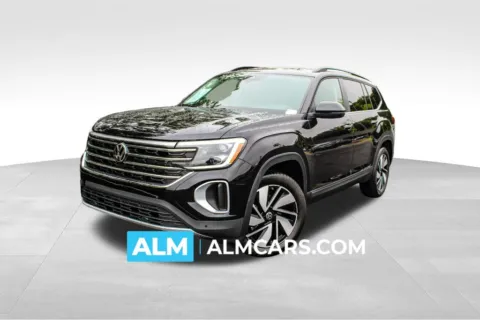 Black 2025 Volkswagen Atlas 2.0T SE w/Technology for sale in Buford, GA